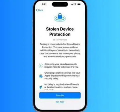 南部苹果授权维修店分享被盗设备保护功能开启方法 