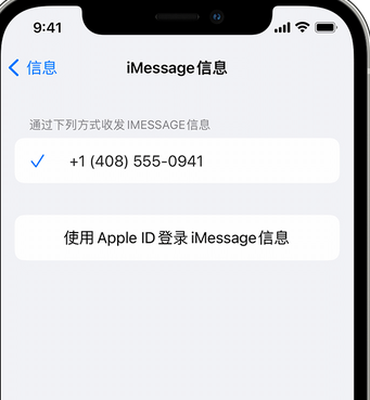 南部apple维修iPhone上无法正常发送iMessage信息 