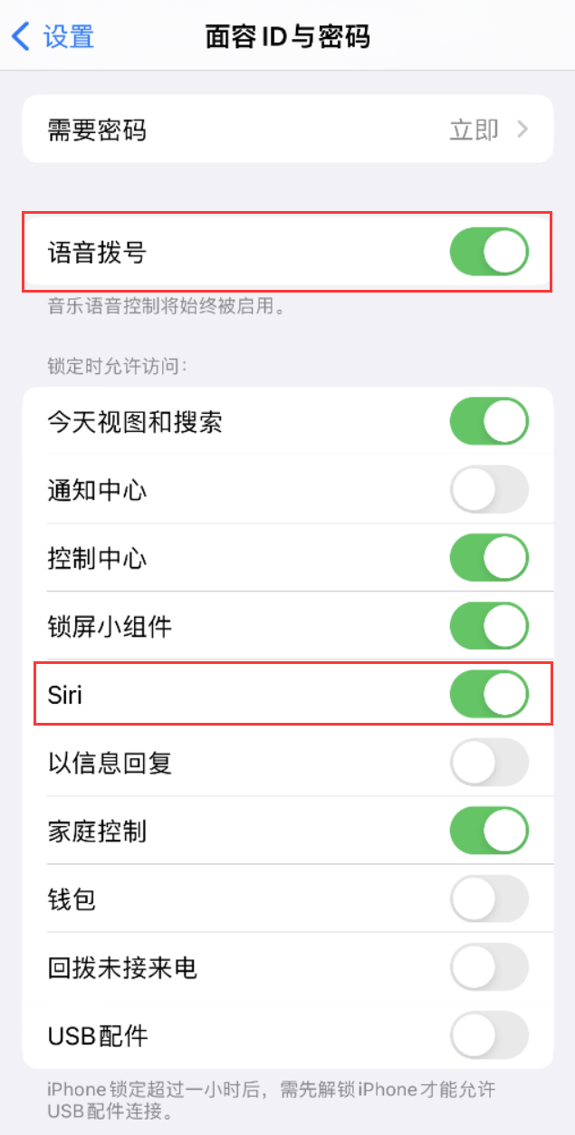 南部苹果维修网点分享不解锁 iPhone 的情况下通过 Siri 拨打电话的方法 