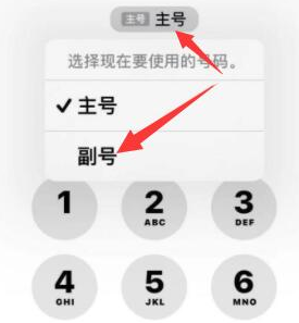 南部苹果14维修店分享iPhone 14 Pro Max使用副卡打电话的方法 