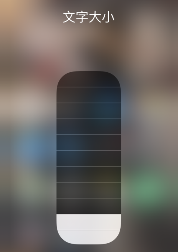南部苹果手机维修分享小技巧：在 iPhone 控制中心快速调节字体大小 